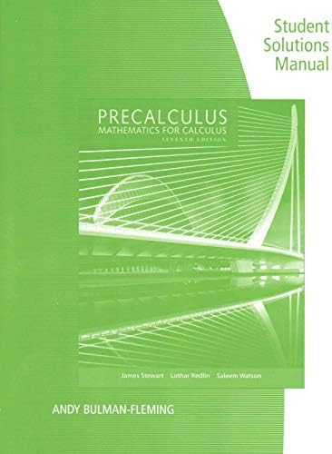 Precalculus: Mathematics for Calculus (Standalone Book): Stewart